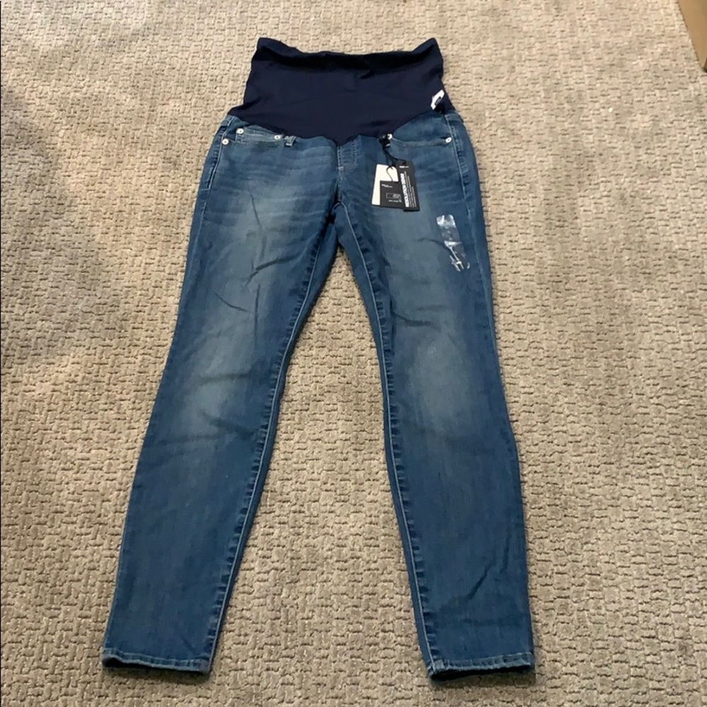 Maternity denim